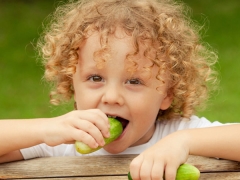 From what age and when can you give a child a cucumber?