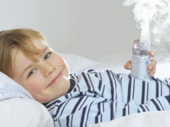 Mesh-inhalator voor kinderen