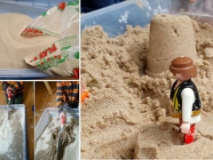 كيفية جعل الرمال الحركية في المنزل؟