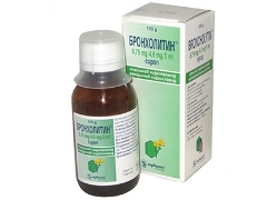 Bronholitin للأطفال: تعليمات للاستخدام
