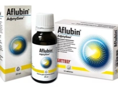 قطرات Aflubin للأطفال: تعليمات للاستخدام