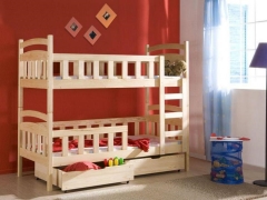 سرير بطابقين للأطفال مع الجانبين