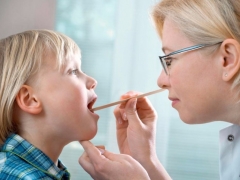 Inflamația gâtului la copii