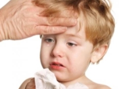 एक बच्चे में सफेद बुखार