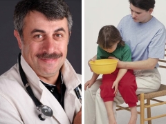 डॉ। कोमारोव्स्की: अगर बच्चे को उल्टी होती है तो क्या करना चाहिए