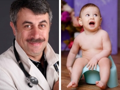 아이의 소변에있는 단백질에 관한 Dr. Komarovsky