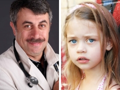 Dr Komarovsky over kneuzingen onder de ogen van een kind