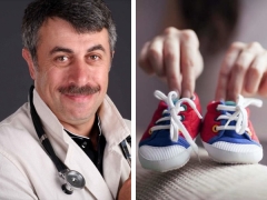 Dr. Komarovsky on how to choose the first shoes for the baby