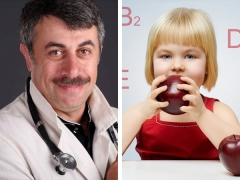 Dr. Komarovsky, çocuklar için vitaminler hakkında