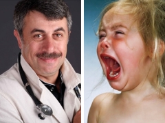 Dokter Komarovsky over hysterie bij een kind