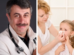 어린이 감기에 관한 Dr. Komarovsky