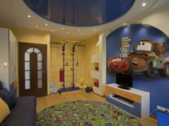 Çocuğun çocuk odası için tavan