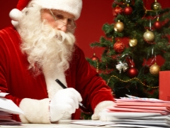 Lettera di Babbo Natale a un bambino: schemi e idee