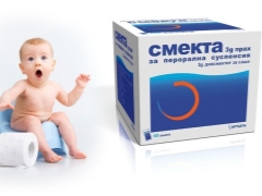 Die Verwendung von Smecta bei Durchfall bei einem Kind