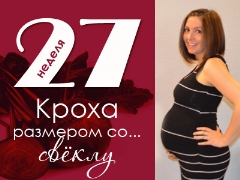임신 27 주 : 태아와 임산부는 어떻게됩니까?