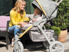 Бебешки колички: класиране на най-добрите сгъваеми модели