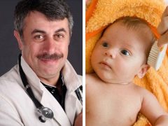 Dr. Komarovsky over waarom er korsten op het hoofd van de baby zitten en wat ermee te doen