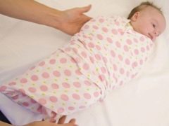 Ako zamotať novorodenca?