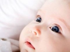एक नवजात शिशु कब देखना और ध्यान केंद्रित करना शुरू करता है?