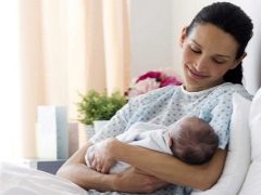 الرضاعة الطبيعية بعد الولادة القيصرية
