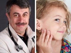 Komarovsky 박사는 자녀의 귀에 구멍을 뚫을 수있는시기에 대해