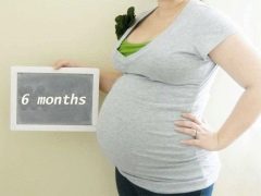 Sjätte månadens graviditet