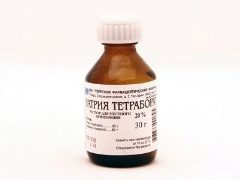 tetraborate الصوديوم للأطفال: تعليمات للاستخدام