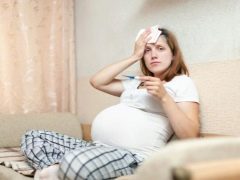 Vad ska man göra med en kall, rinnande näsa eller hosta under graviditetens tredje trimester?
