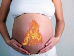 Halsbränna under graviditeten i 3: e trimestern