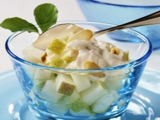 Frukt yoghurt sallad