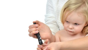 Lancets for painless finger blood taking in children
