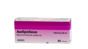Ambrobene-tabletten voor kinderen: instructies voor gebruik