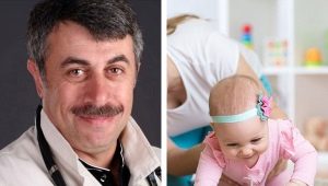 Komarovsky, bebeklere sürünmeyi öğretmeyi öğretiyor