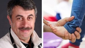Dr. Komarovsky on valgus foot deformity and flatfoot