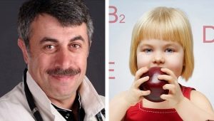 Dr. Komarovsky, çocuklar için vitaminler hakkında
