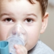 Inhalation with lasolvan for children