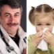 Dr. Komarovsky on the treatment of rhinitis in a child