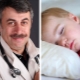 Tiến sĩ Komarovsky về lý do tại sao một đứa trẻ đổ mồ hôi trong giấc mơ