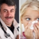 Dr. Komarovsky about green nasal mucus in a child
