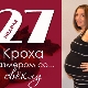 27 weken zwangerschap: wat gebeurt er met de foetus en de aanstaande moeder?