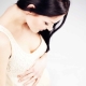 Brunt urladdning under graviditeten