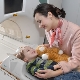 CT-scan (computertomografie) van de hersenen van een kind