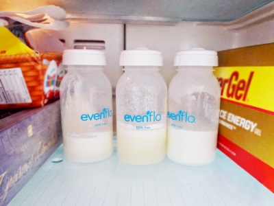 냉장고에있는 모유