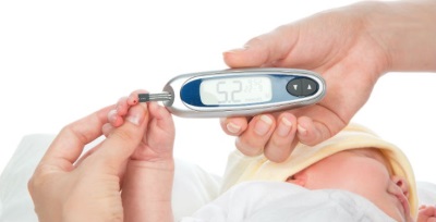 Merač krvnej glukózy pre dojčatá