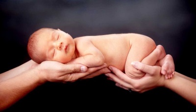Pasgeboren baby