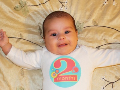 Bērns 2 mēnešus