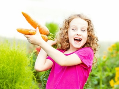 Carrot and girl