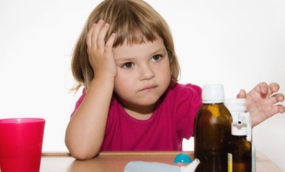 Droge hoest 's nachts in een kind - medicijnen